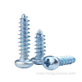 4 Bule zinc Phillips Pan Head Self-Tapping Screws